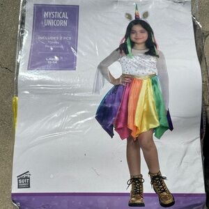 Rainbow Unicorn Kids Costume